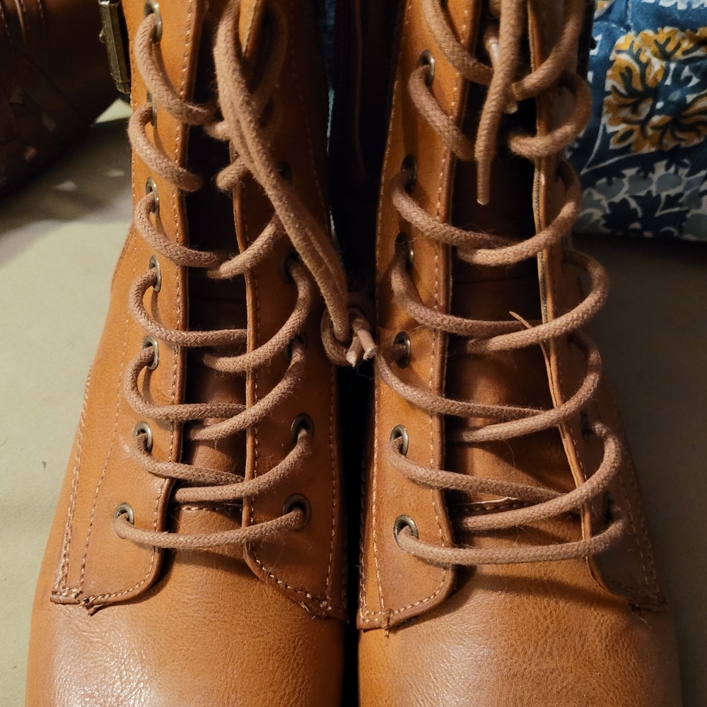 SO tall tan boots